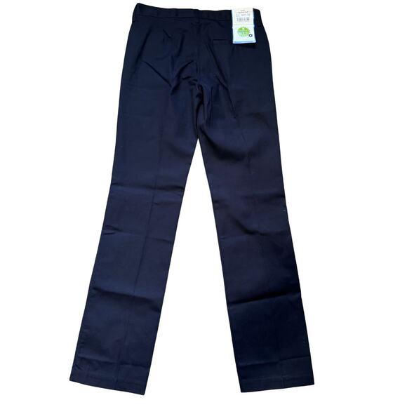 REAL SCHOOL Uniform Chino Junior Low Rise Navy Pants NWT Size 1 / 2 - Picture 3 of 5